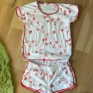 Kate Schelter + LAKE Valentines Jammie Set